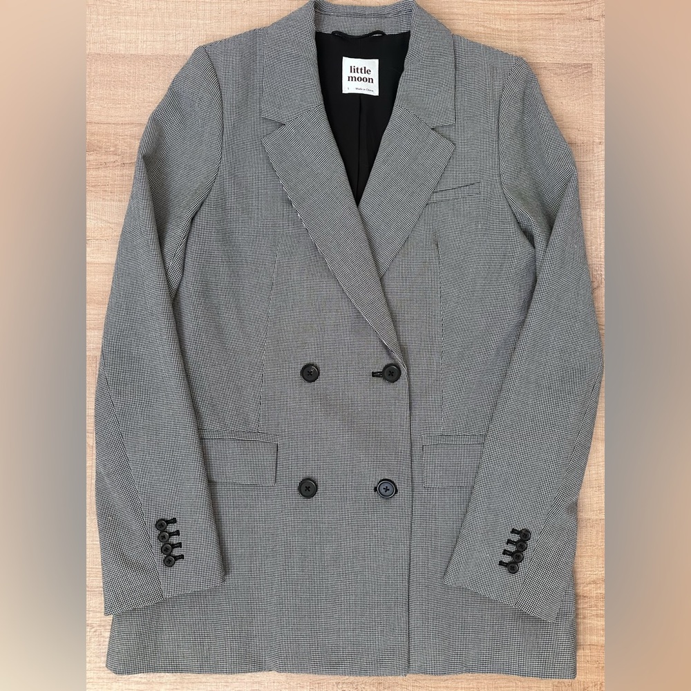 Aritzia Little Moon Women's Micro-Houndstooth Blazer